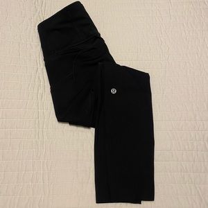 Lululemon Size 4 Black Fast and Free High-Rise Tight 28" NWOT